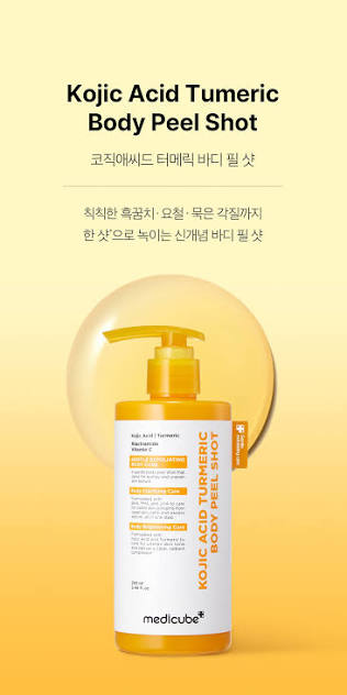 KOJIC ACID TURMERIC BODY PEEL SHOT Medicube 280ml