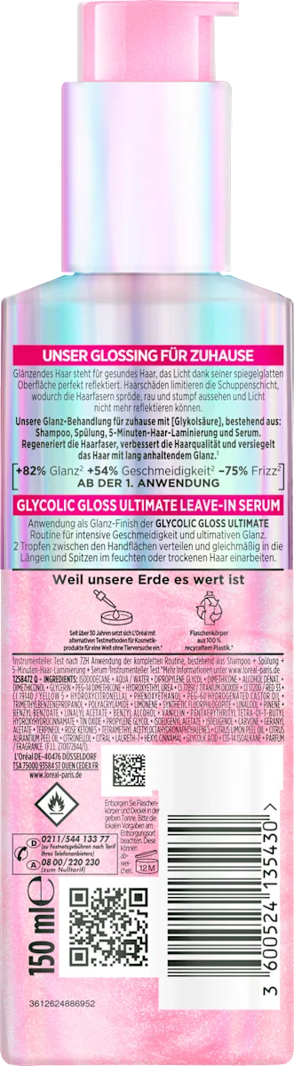 Leave-In Hair Shine Serum from L'Oreal Elvive (Glycolic Gloss)