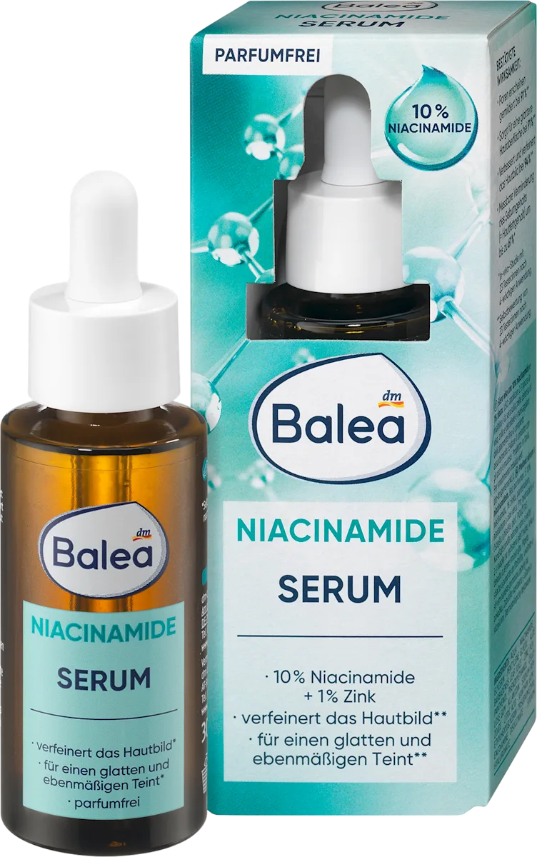 Niacinamide 10% and Zinc 1% Face Serum from Balia - 30 ml