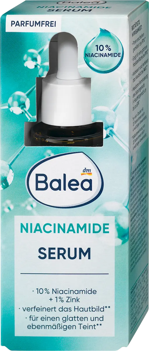 Niacinamide 10% and Zinc 1% Face Serum from Balia - 30 ml