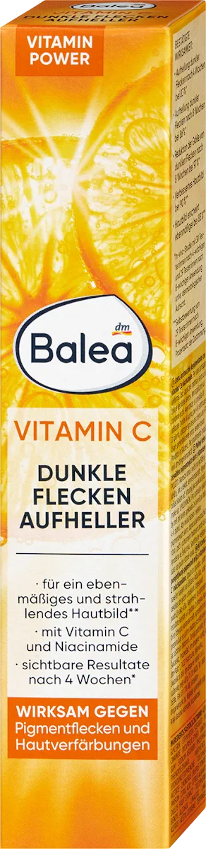 Face Cream for Dark Spot Lightening by Balea with Vitamin C - 50 ml