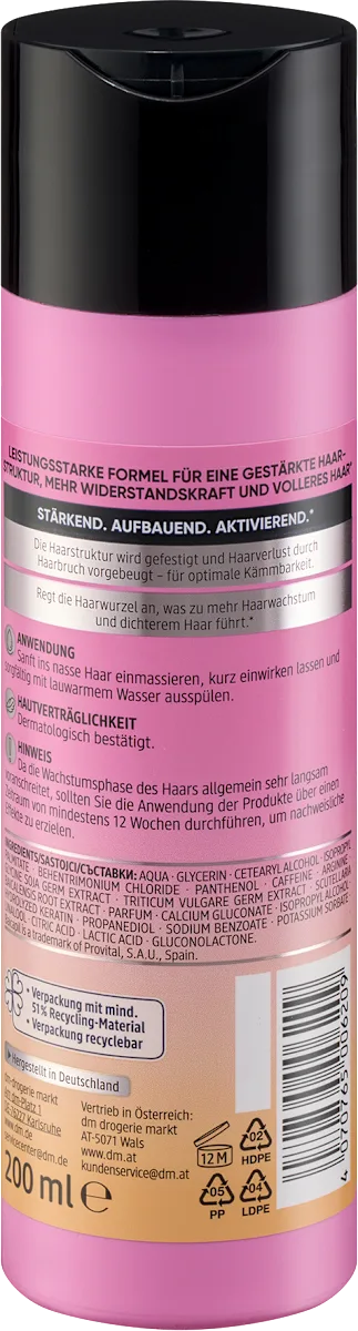 Balea Professional Hair Growth and Strengthening Conditioner - 200 ml