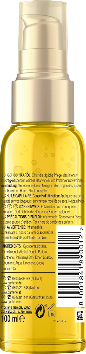 Pantene Pro-V Coconut Oil Nourishing Hair Oil 100 ml