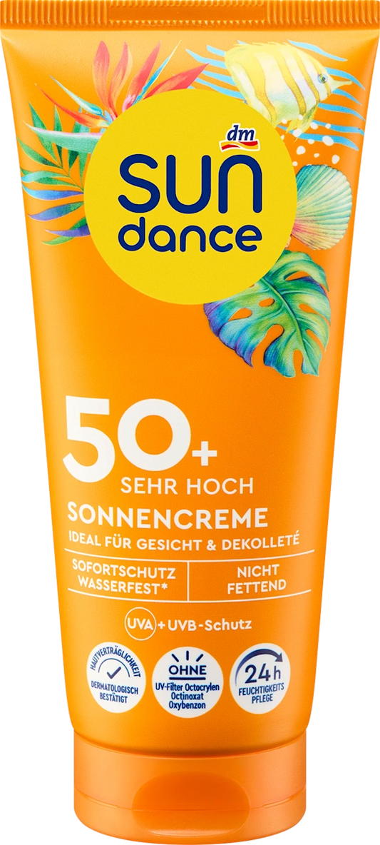 واقي شمس للوجه +SPF50 من سان دانس الماني- 100 مل