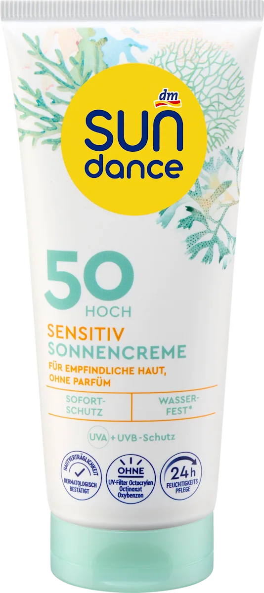 واقي شمس للبشرة الحساسة +SPF50 من سان دانس- 100 مل