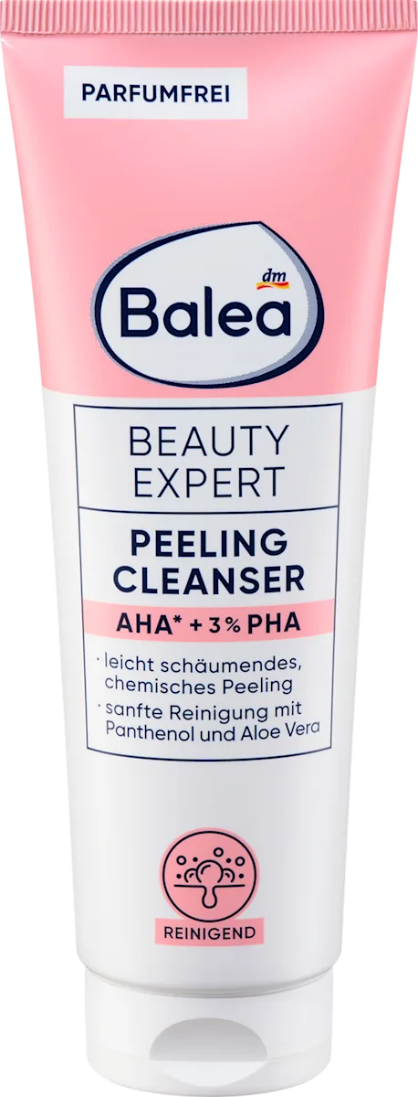 Facial Exfoliating Cleanser with AHA and BHA by Balea (Beauty Expert) - 125 ml