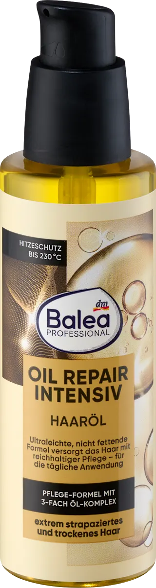 Intensive Hair Repair Oil by Balea - 100 ml