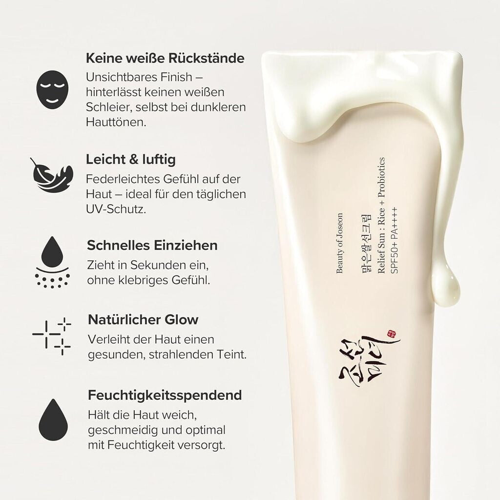 Relief Sun : Rice + Probiotics Beauty of Joseon 50ml