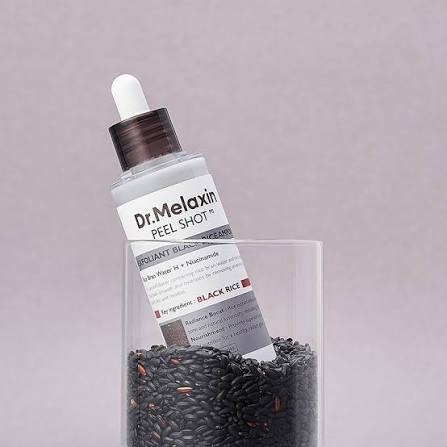 PEEL SHOT EXFOLIATING BLACK RICE AMPOULE Dr.Melaxin 80ml