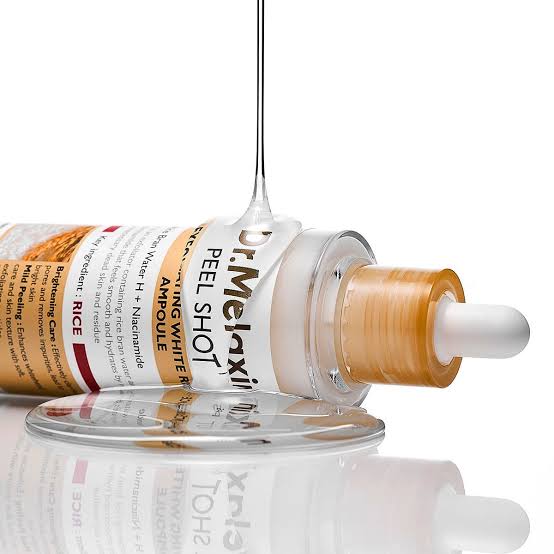 PEEL SHOT EXFOLIATING WHITE RICE AMPOULE Dr.Melaxin  80ml