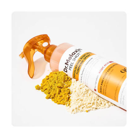PEEL SHOT EXFOLIATING KOJIC ACID TURMERIC SPRAY Dr.Melaxin	200ml