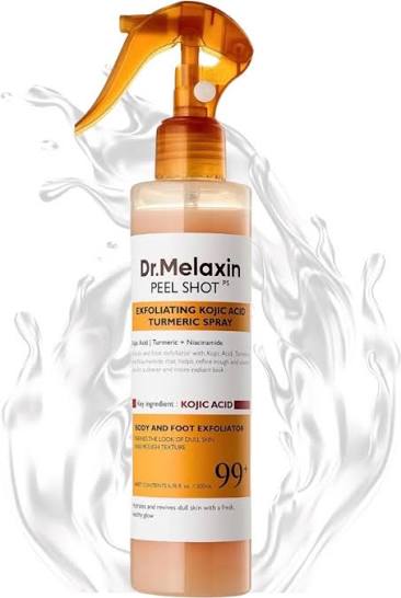 PEEL SHOT EXFOLIATING KOJIC ACID TURMERIC SPRAY Dr.Melaxin	200ml