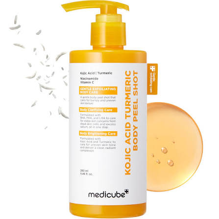 KOJIC ACID TURMERIC BODY PEEL SHOT Medicube 280ml