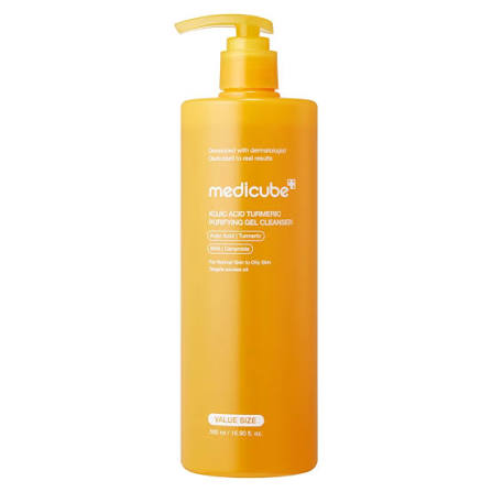 KOJIC ACID TURMERIC GEL TO FOAM CLEANSER Medicube 500ml